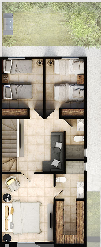 Imagen del nivel Planta Alta